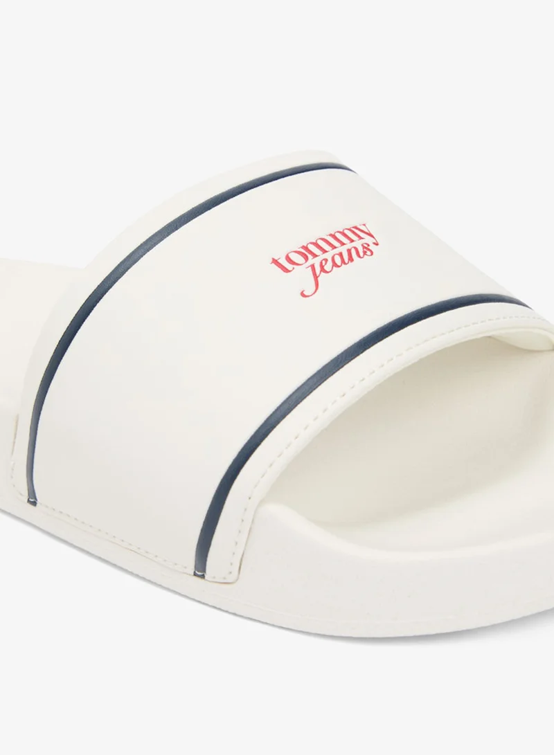 TOMMY JEANS  Logo Contoured Pool Slides for Women | Best Price UAE